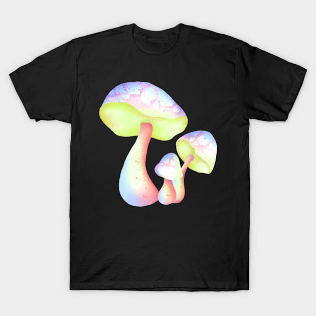 Everyone Know Mushroom Group Over The Next T-Shirt by Infinity Painting